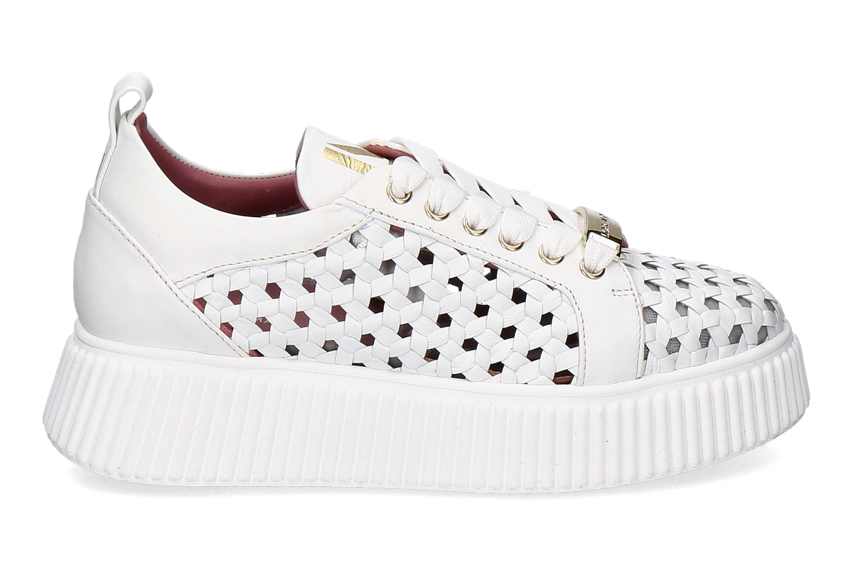 Lorenzo Mari Damen- Sneaker SALLY27- bianco/ weiß