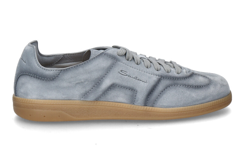 Santoni Herren- Sneaker OLY CUBE- grey/ grau- blau