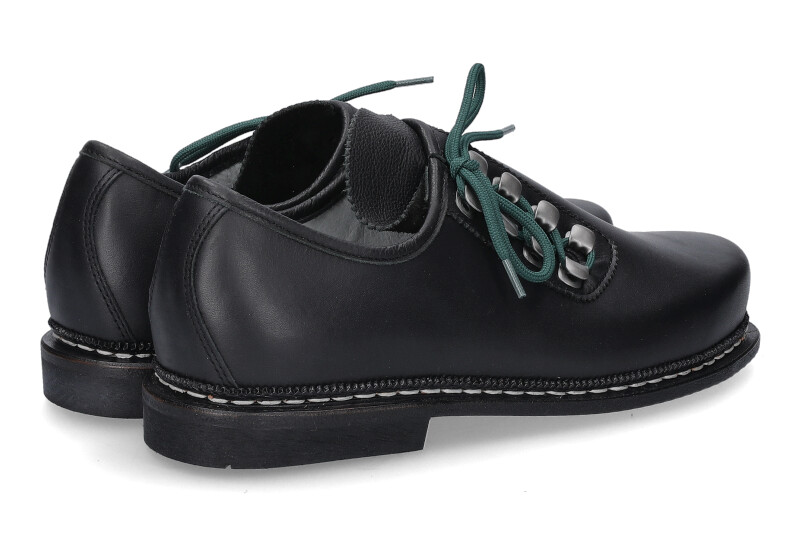 Meindl Trachtenschuh BERCHTESGADEN BOXCALF- Ledersohle schwarz