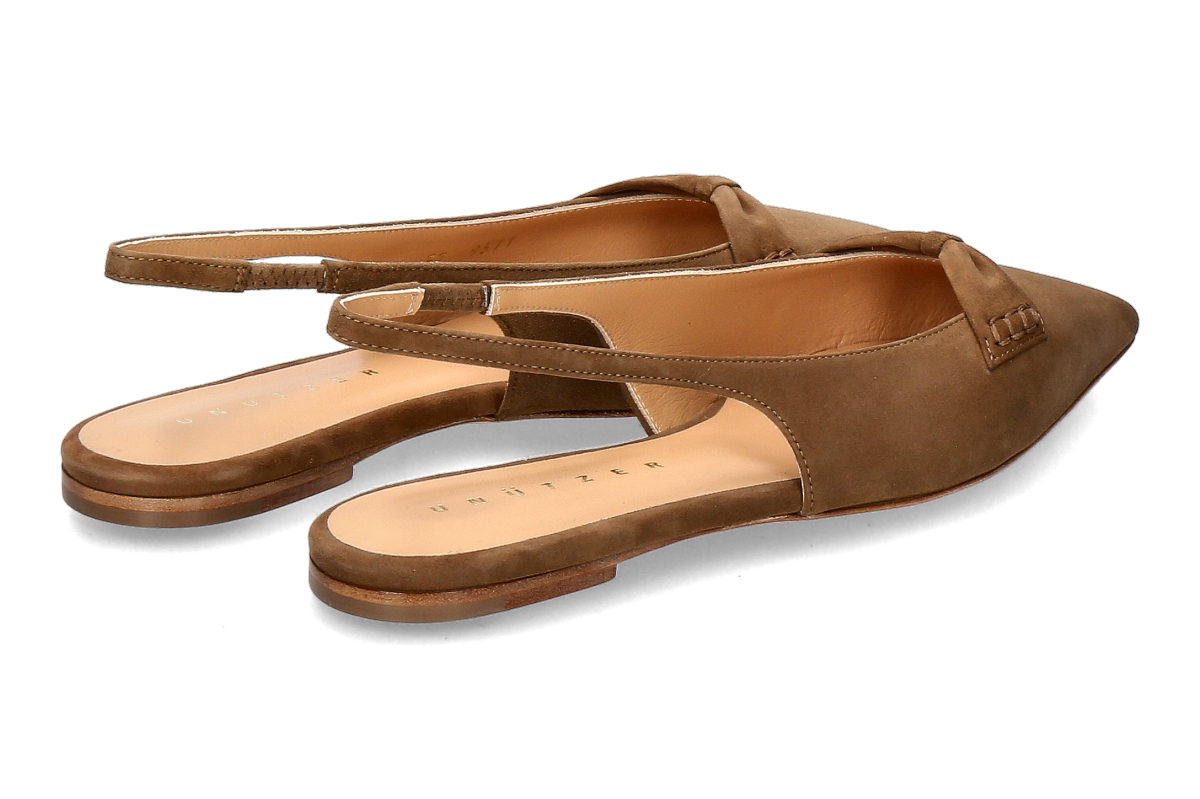 Unützer Slingballerina CAMOSCIO- taupe_294200006_2