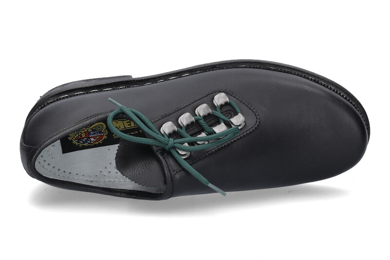 Meindl Trachtenschuh BERCHTESGADEN BOXCALF- Ledersohle schwarz