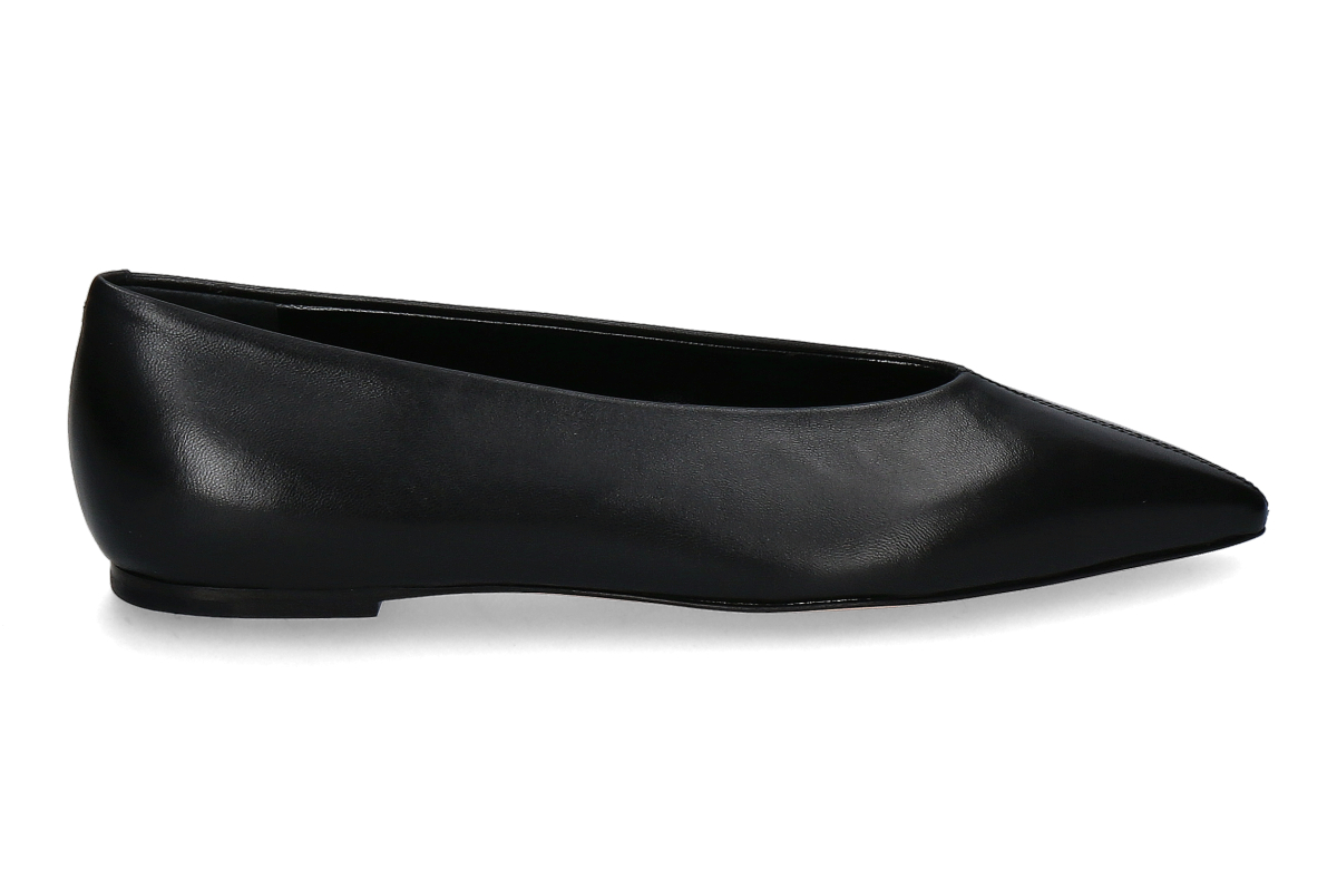 Unützer Ballerina NAPPA FLAT- schwarz