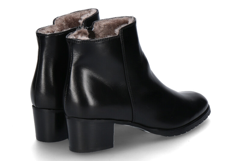 Luca Grossi Stiefelette gefüttert NATUR NERO (39)