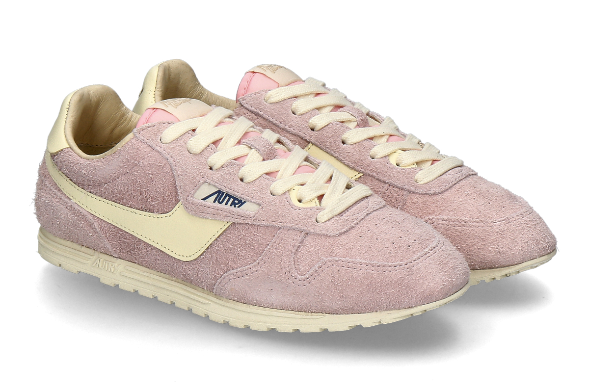 Autry Damen- Sneaker WINDSPIN SUEDE UB11- rosemary/ rosa
