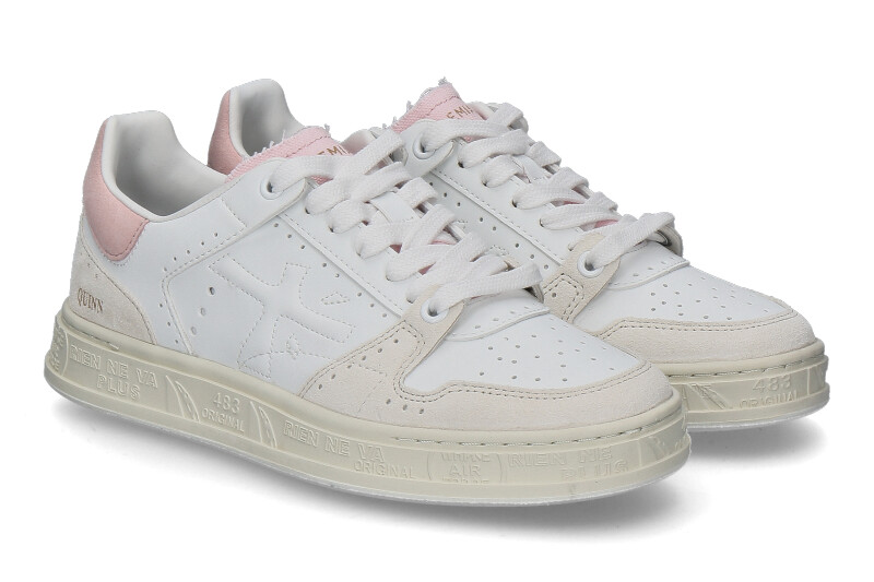 Premiata Damen- Sneaker QUINND 7419- weiss/rosa