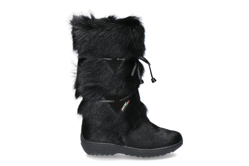 Oscar Sport Fellstiefel GIADA- nero/ schwarz