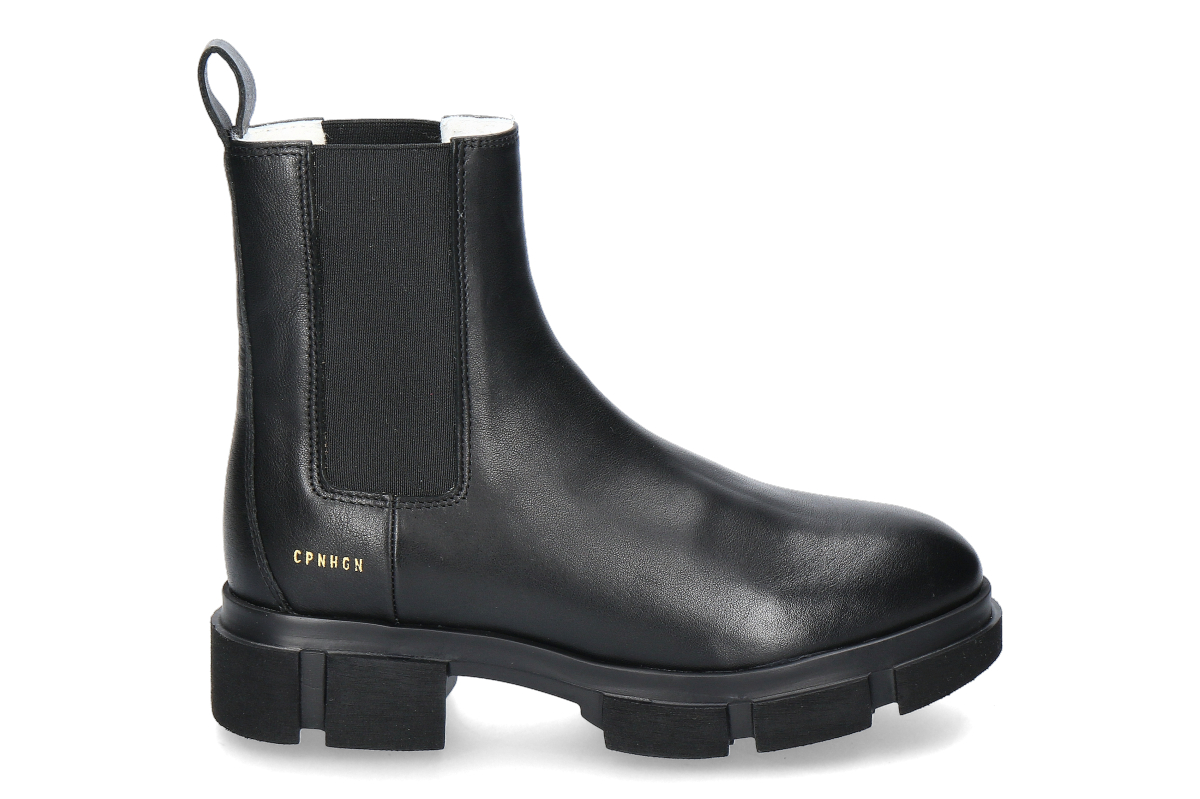 Copenhagen Studios Damen Chelsea Boot CPH570 gefüttert- black/ schwarz