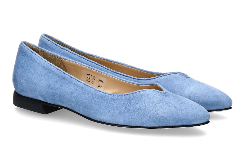 Brunate Ballerina FLEX CAMOSCIO- arctic/ hellblau
