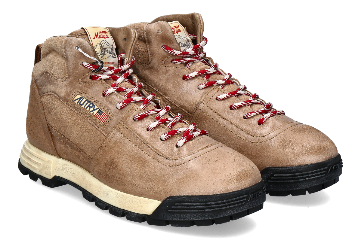 Autry Herren Schnürboots MALGA MID - cigar / braun