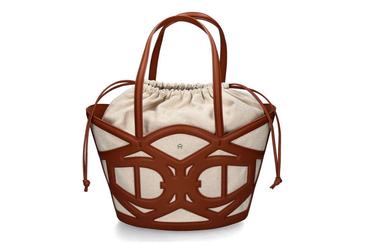 Aigner Shopper AZZURRA M- braun-beige/ cognac brown