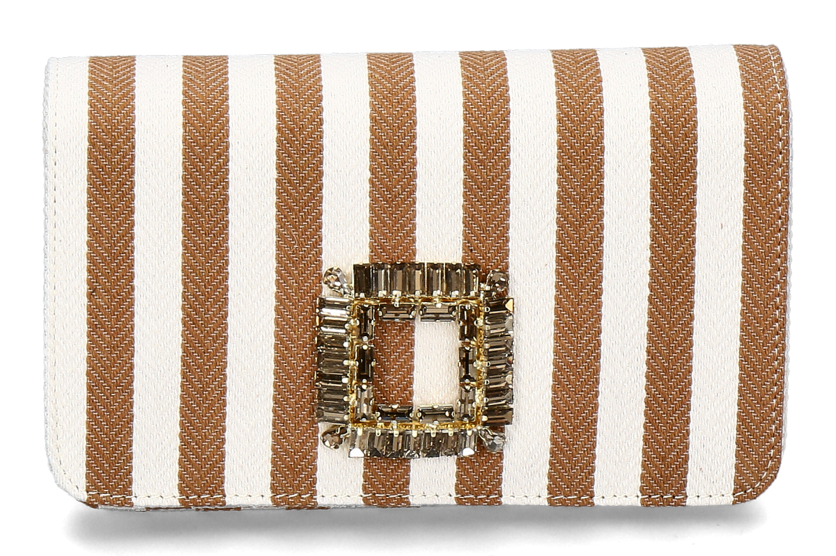 Roberto Festa Schultertasche ANZALEA SUMMER- sand/ weiß