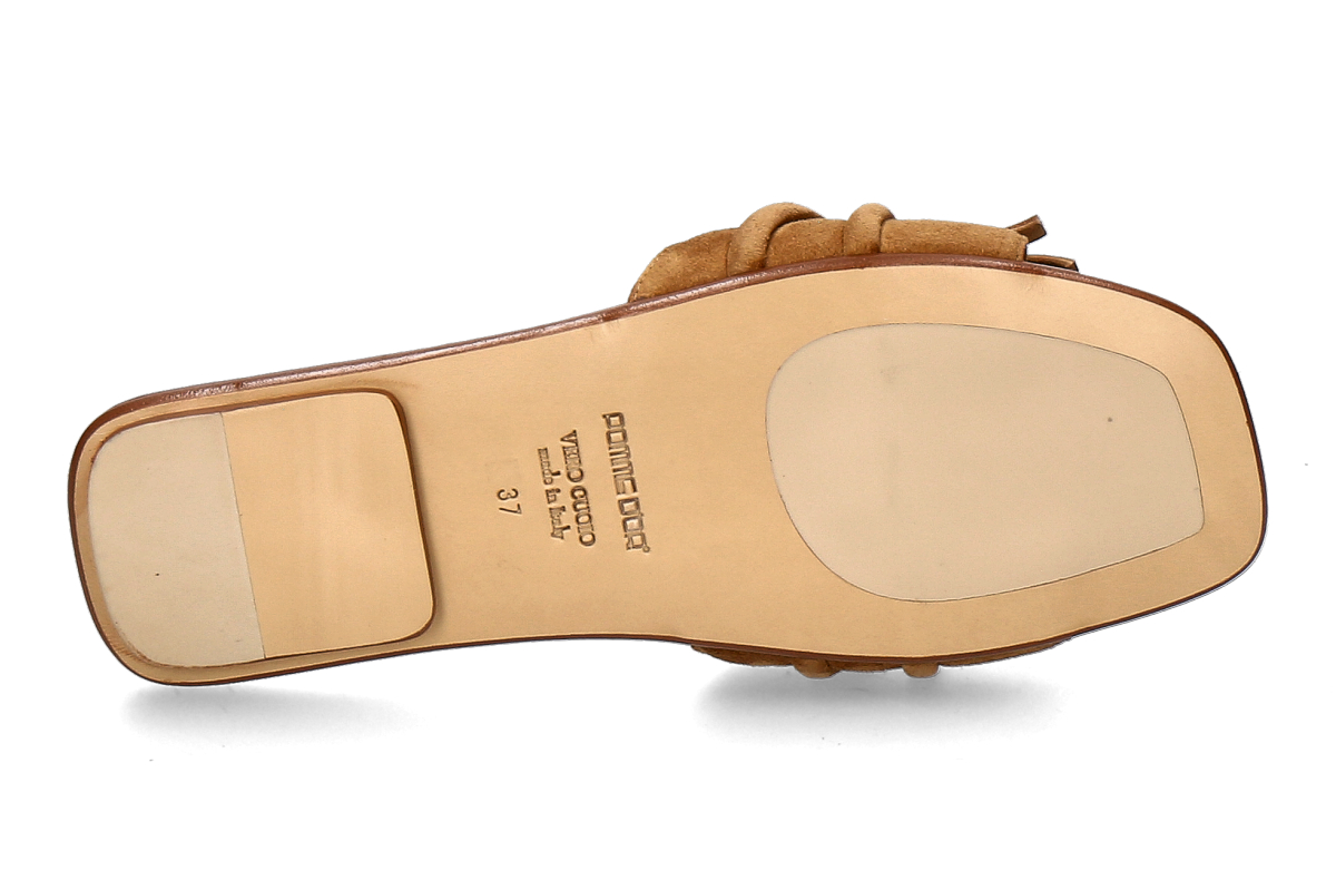 Pomme d Or Pantolette MILEY 4 CAMOSCIO- biscuit toffee_271400062_4