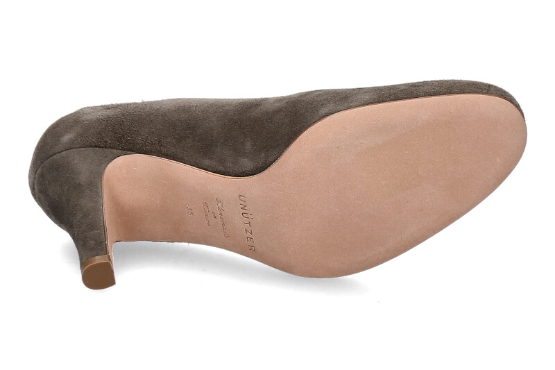Unützer Pumps CALZATURE DONNA CAMOSCIO VELUKID GRIGIO  (39)