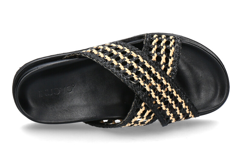Inuovo Pantolette 396052 GOAT- schwarz