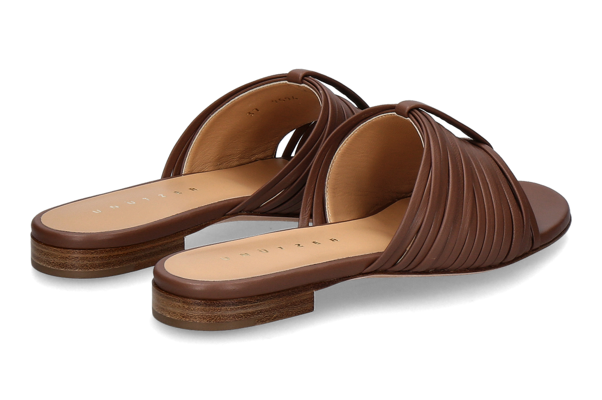 Unützer Pantolette NAPPA CHESTNUT- dunkelbraun_281300096_2