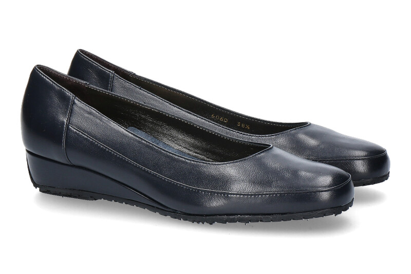 Bagnoli Slipper 6060 NAPPA- blu /dunkelblau