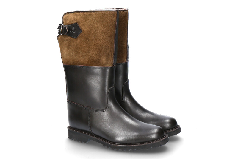 Ludwig Reiter Damen-Stiefel gefüttert MARONIBRATERIN- mocca/ jagdgrün