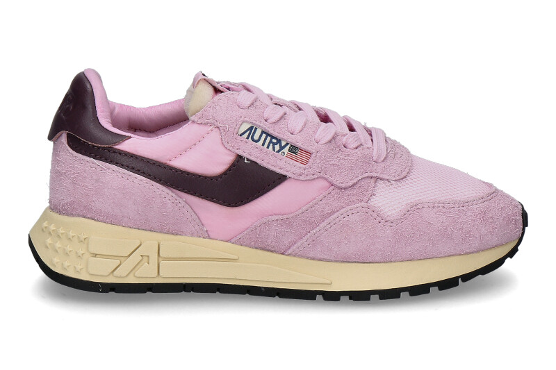 Autry Damen- Sneaker REELWIND SUEDE- roseate/rosa