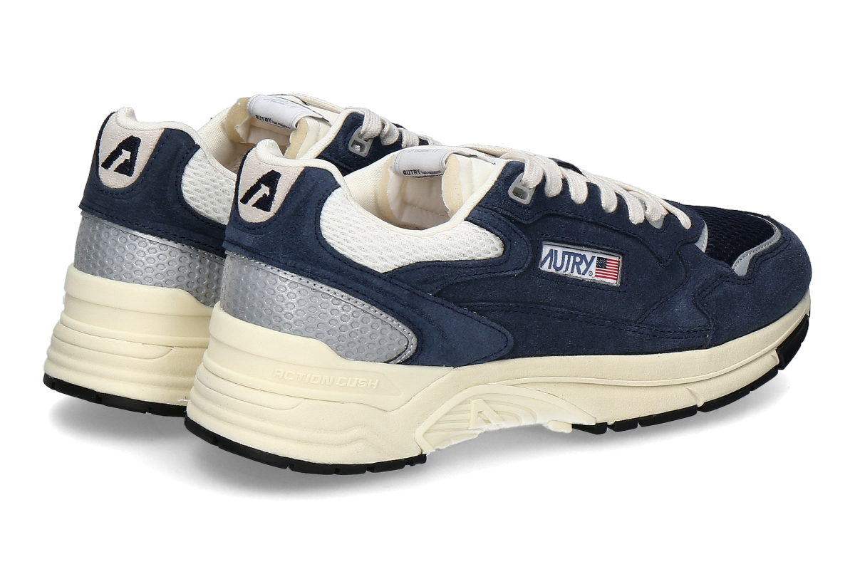 Autry Herren- Sneaker HYPERWAY LOW SUEDE MESH UM01- blau_136800053_3