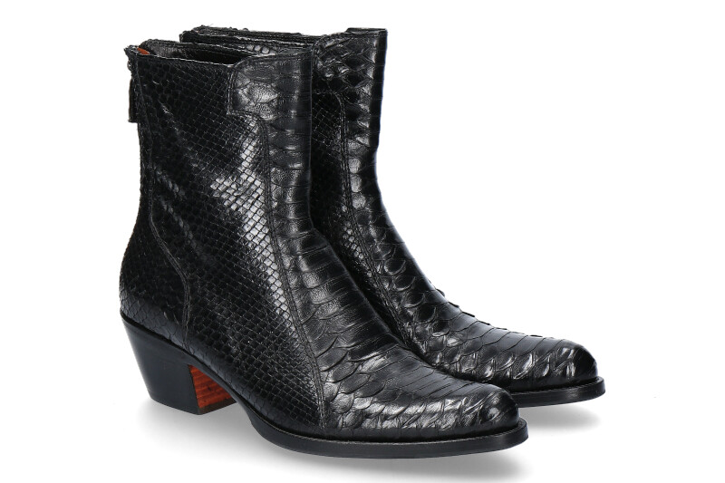 Benson's Cowboy-Boot PITONE NERO