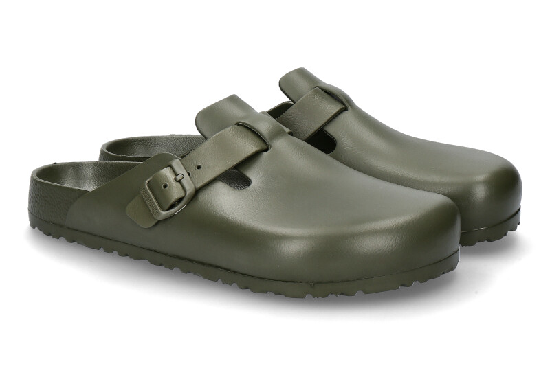 Birkenstock Herren- Clogs BOSTON EVA NORMALE WEITE- khaki
