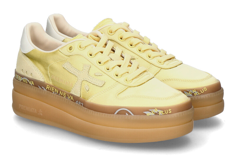 Premiata Damen- Sneaker MICOL 7438- gelb