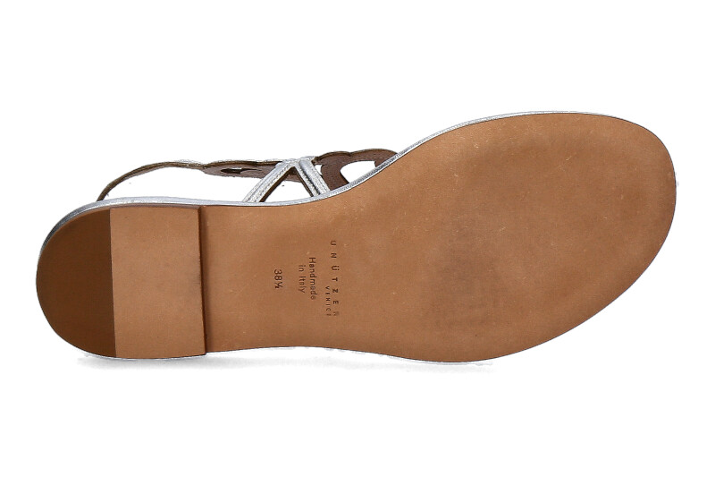 Unützer Sandale DELUXE ARGENTO (40½)