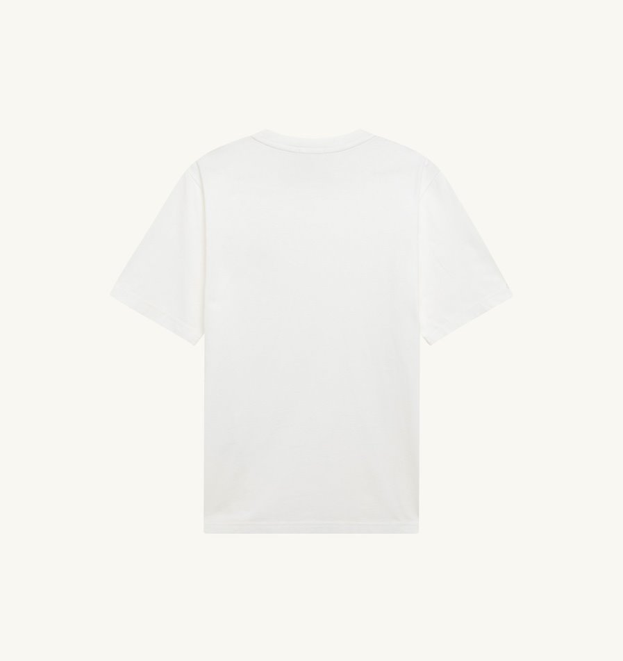 Autry Damen- T-Shirt LOGO RED- weiß/ white