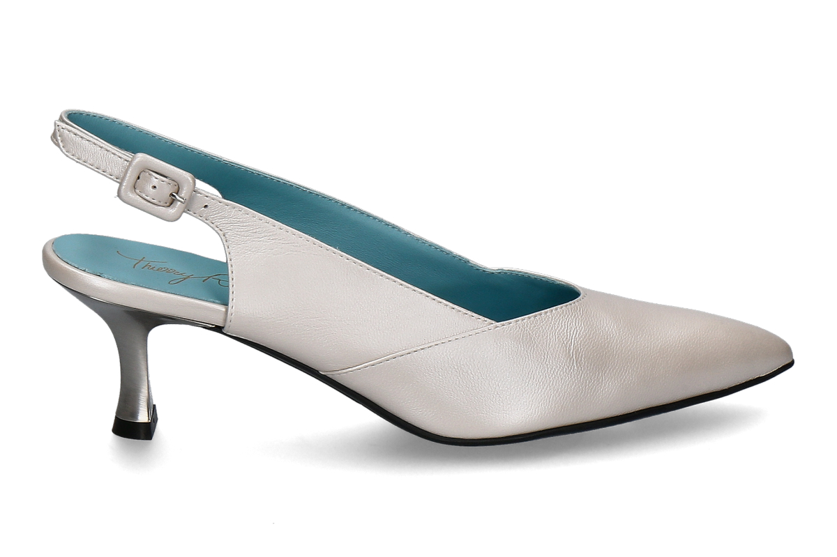 Thierry Rabotin Slingpumps REIMS NAPPA TAFETTAS- light ivory/ beige