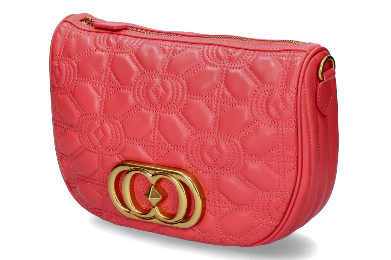 La Carrie Schultertasche LEATHER CORAL