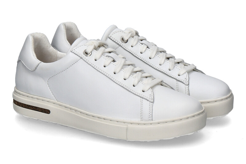 Birkenstock Damen- Sneaker BEND LOW NATURLEDER- white/weiss