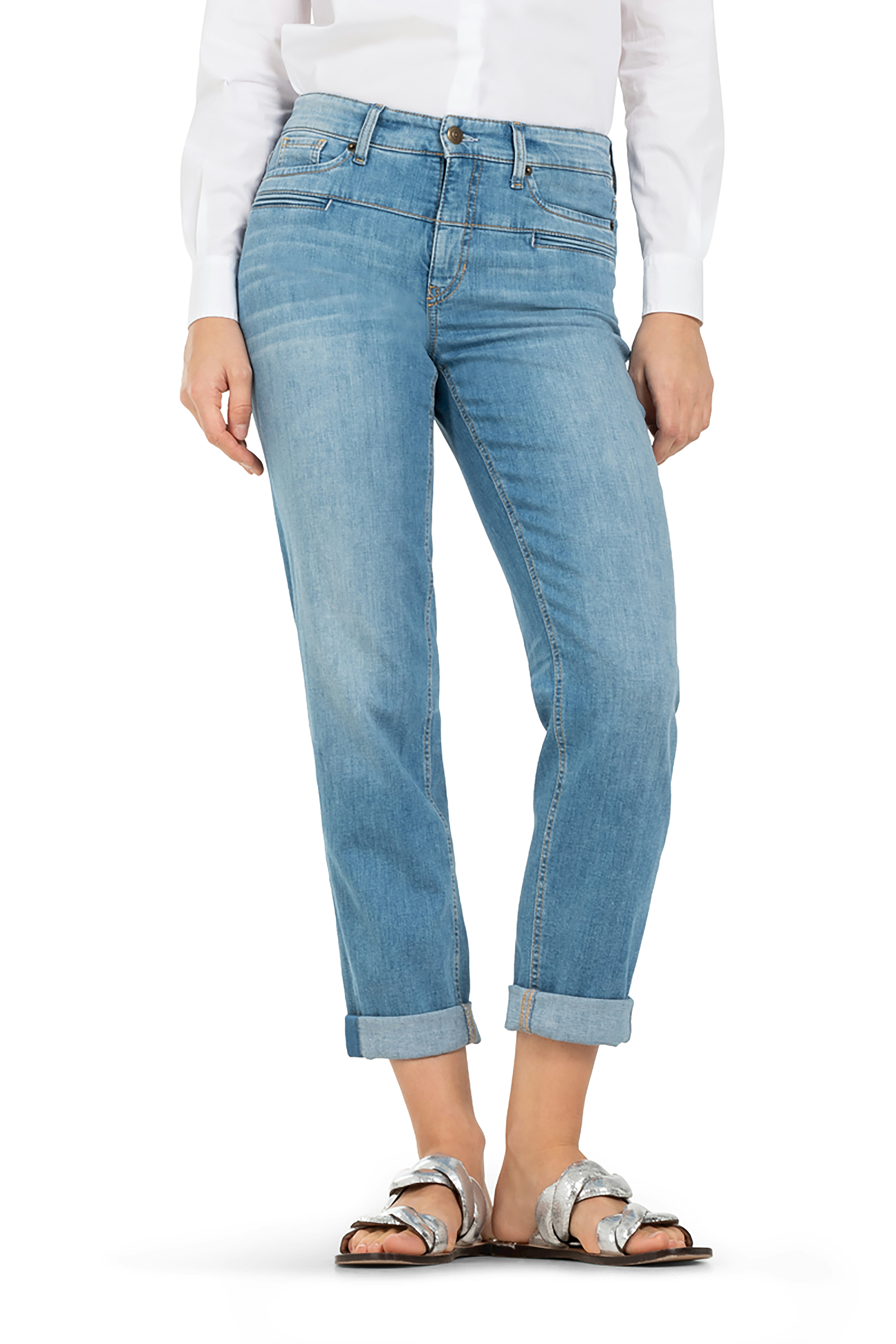 Cambio Jeans PEARLIE- summer mid used/hellblau