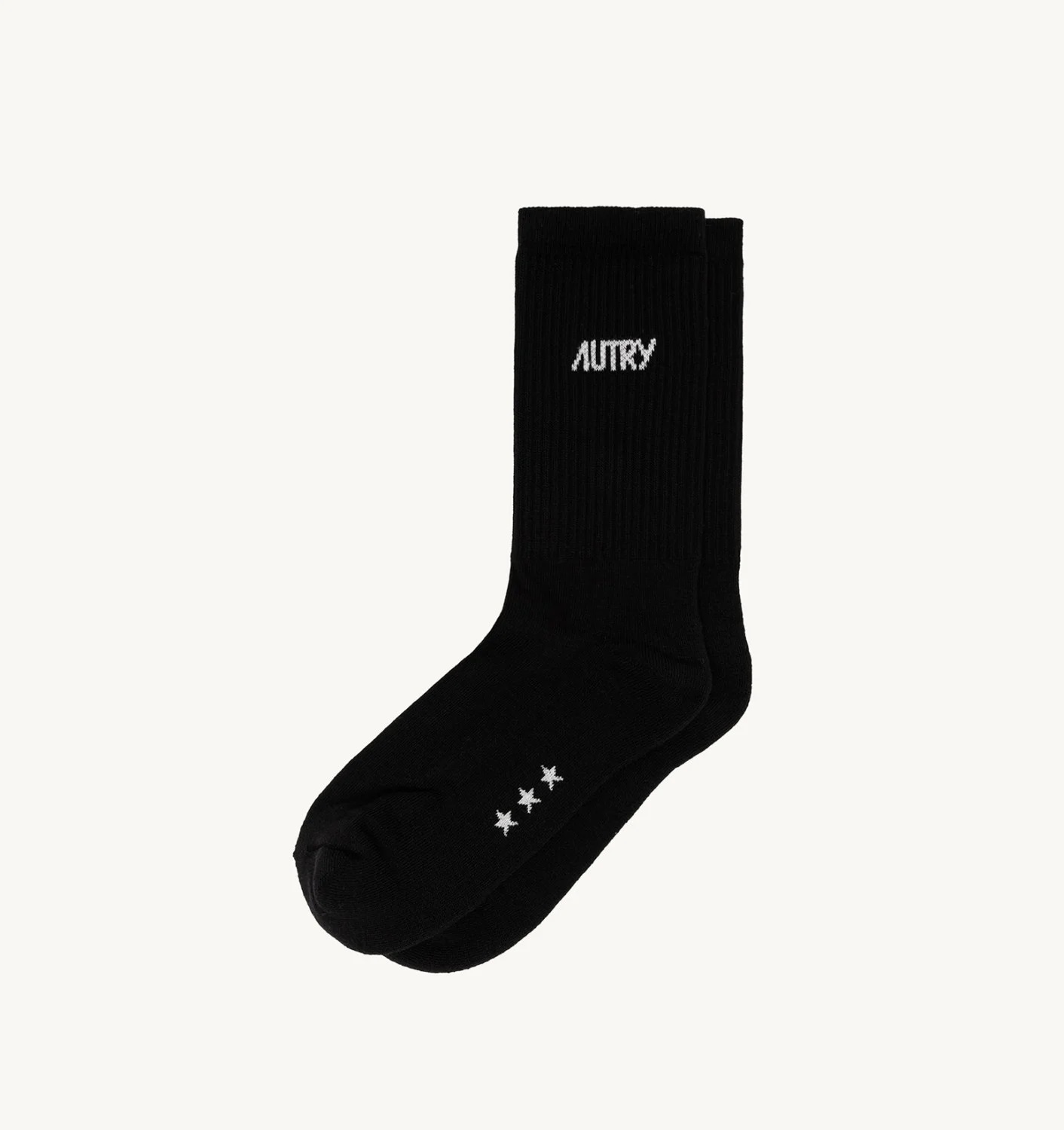 Autry Unisex Socken JACQUARD LOGO - schwarz
