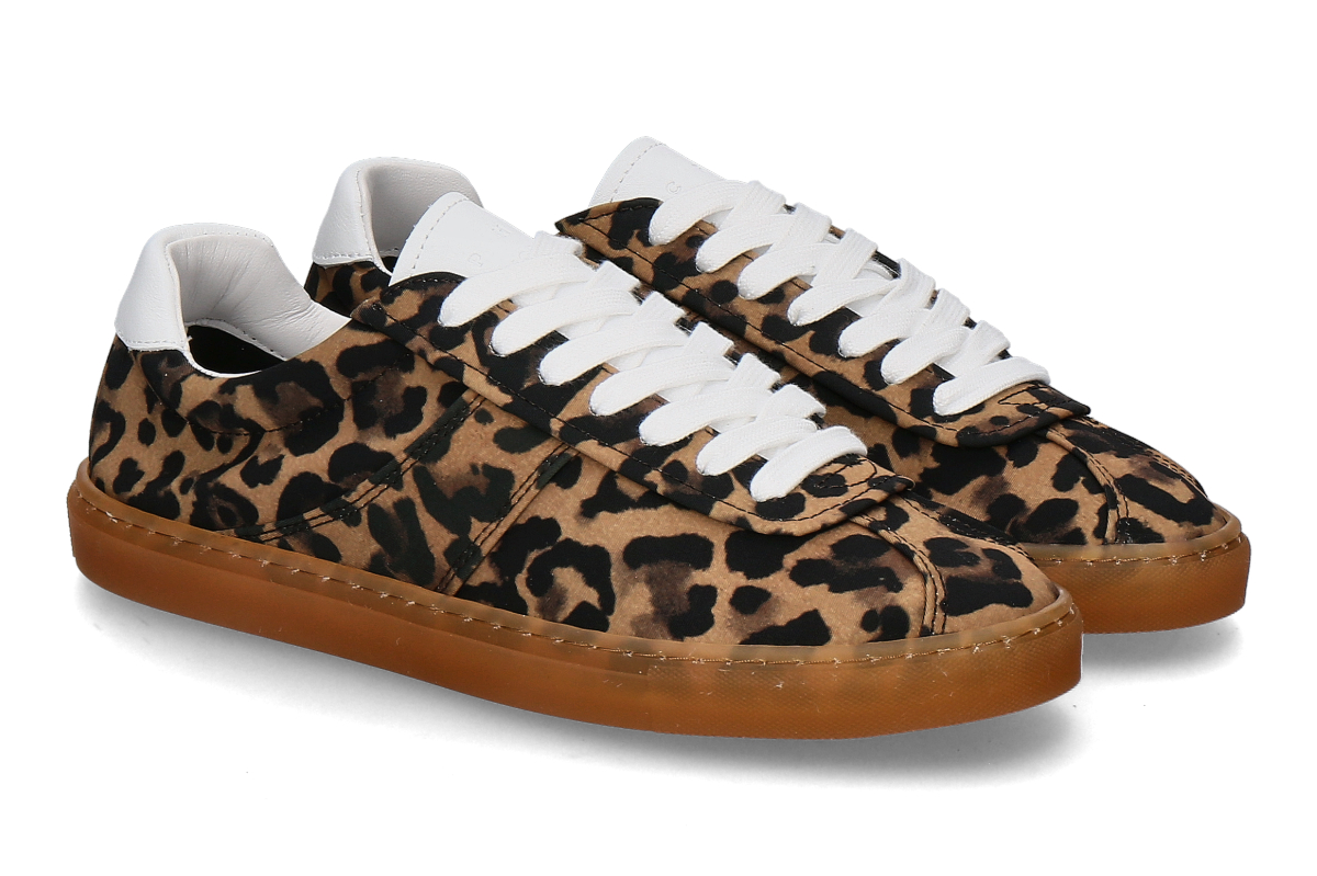 Copenhagen Studios Damen- Sneaker CPH98- leopard/ weiss
