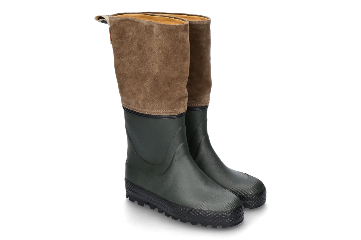 Ludwig Reiter Damen- Regenstiefel GARDENER VELOURS- safari/ grün