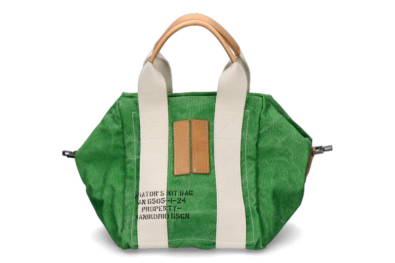 Manikomio Design Tasche LADY24 COTTON- olanda garden green