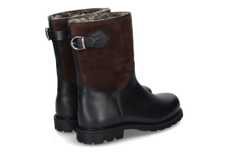 Ludwig Reiter Stiefel gefüttert SENNER JUCHTENLEDER SCHWARZ DUNKELBRAUN (40½)
