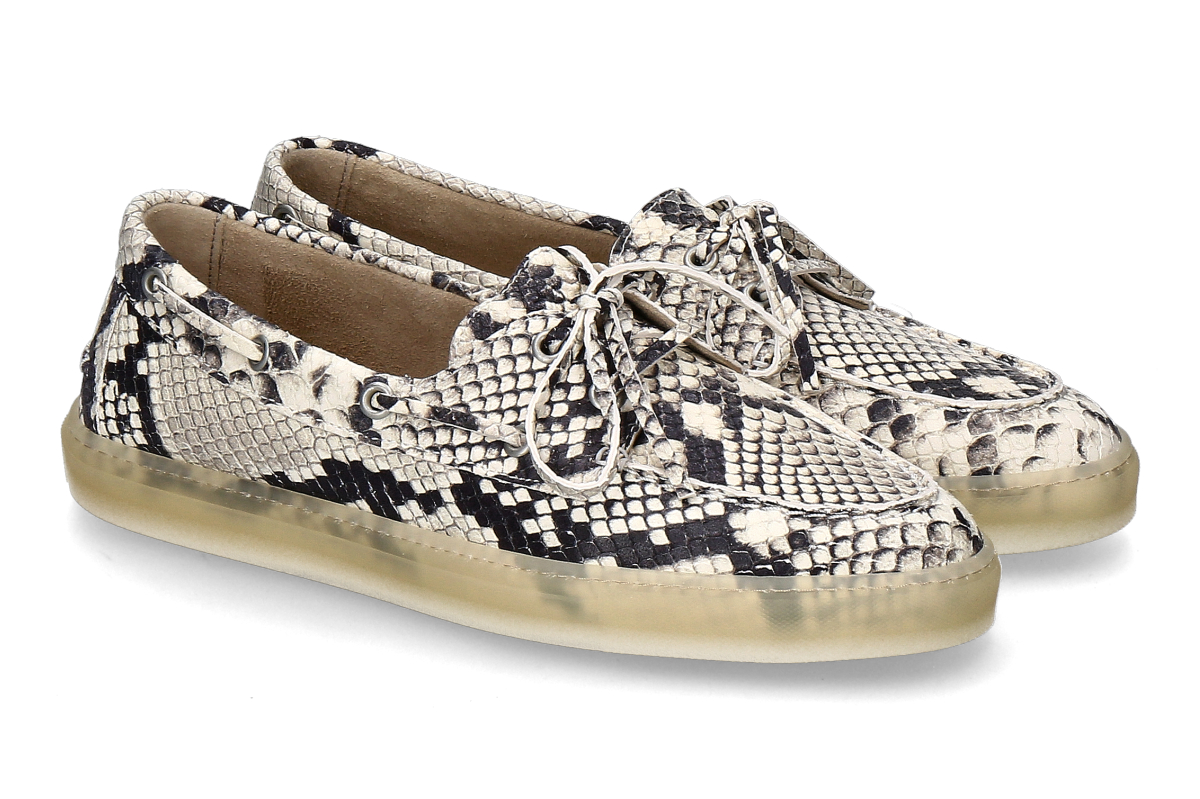 Copenhagen Studios Damen- Mokassin CPH160- snake cream
