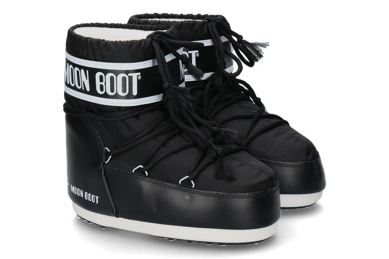 Moon Boot ICON CLASSIC LOW NYLON- black/ schwarz