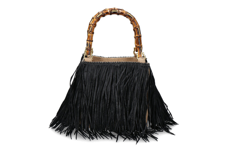 La Milanesa Henkeltasche TAN SMALL- nero/schwarz