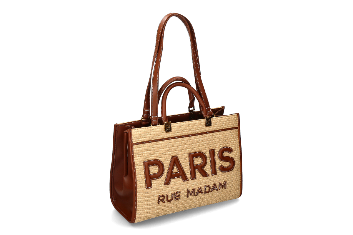 Rue Madam Shopper ICONIQUE- braun/ beige