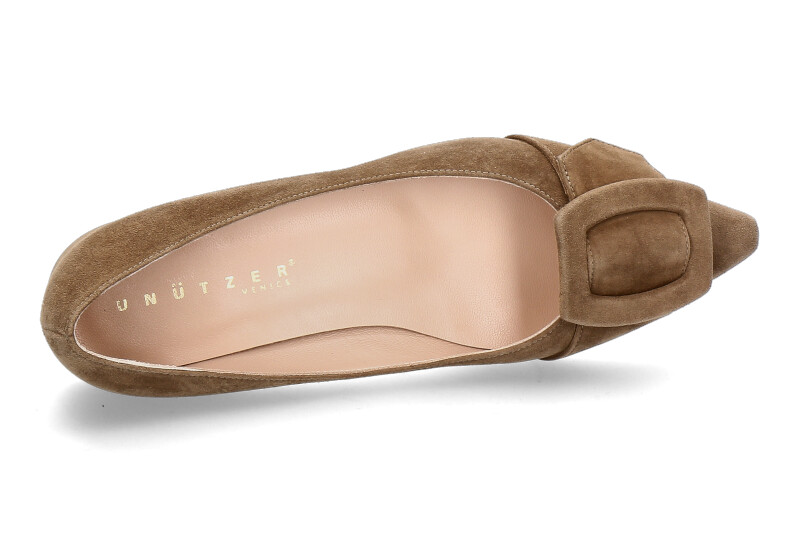 Unützer Slipper CAMOSCIO TAUPE