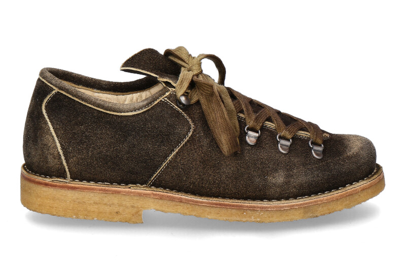 dirndl + bua Trachtenschnürer ANTIKBOCK moor