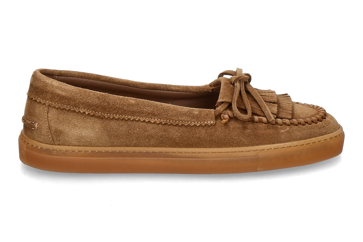 Copenhagen Studios Damen- Mokassin CPH365 SUEDE- new brown/ braun