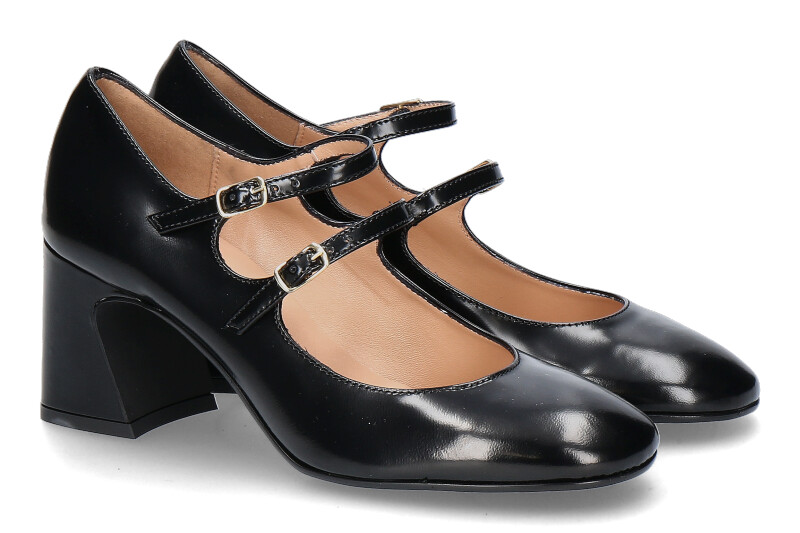 Status Mary Jane Pumps ABRASIVATO- nero/ schwarz