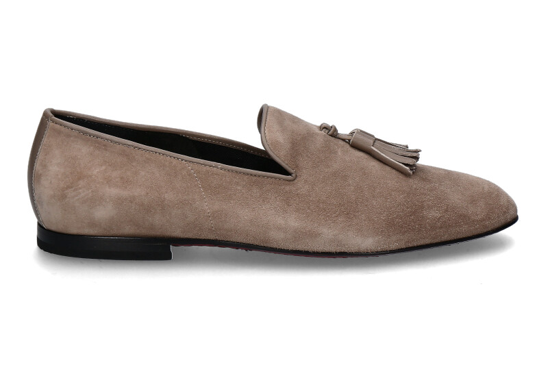 Fernando Pensato Loafer CLYDE CAMOSCIO TAUPE