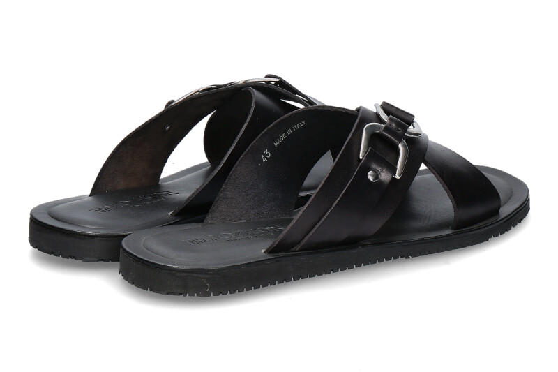 Emozioni Pantolette LEATHER BLACK (44)