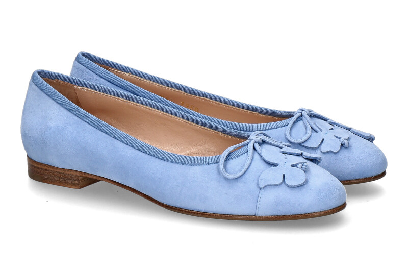 Unützer Ballerina FARFALLA CAMOSCIO CIELO