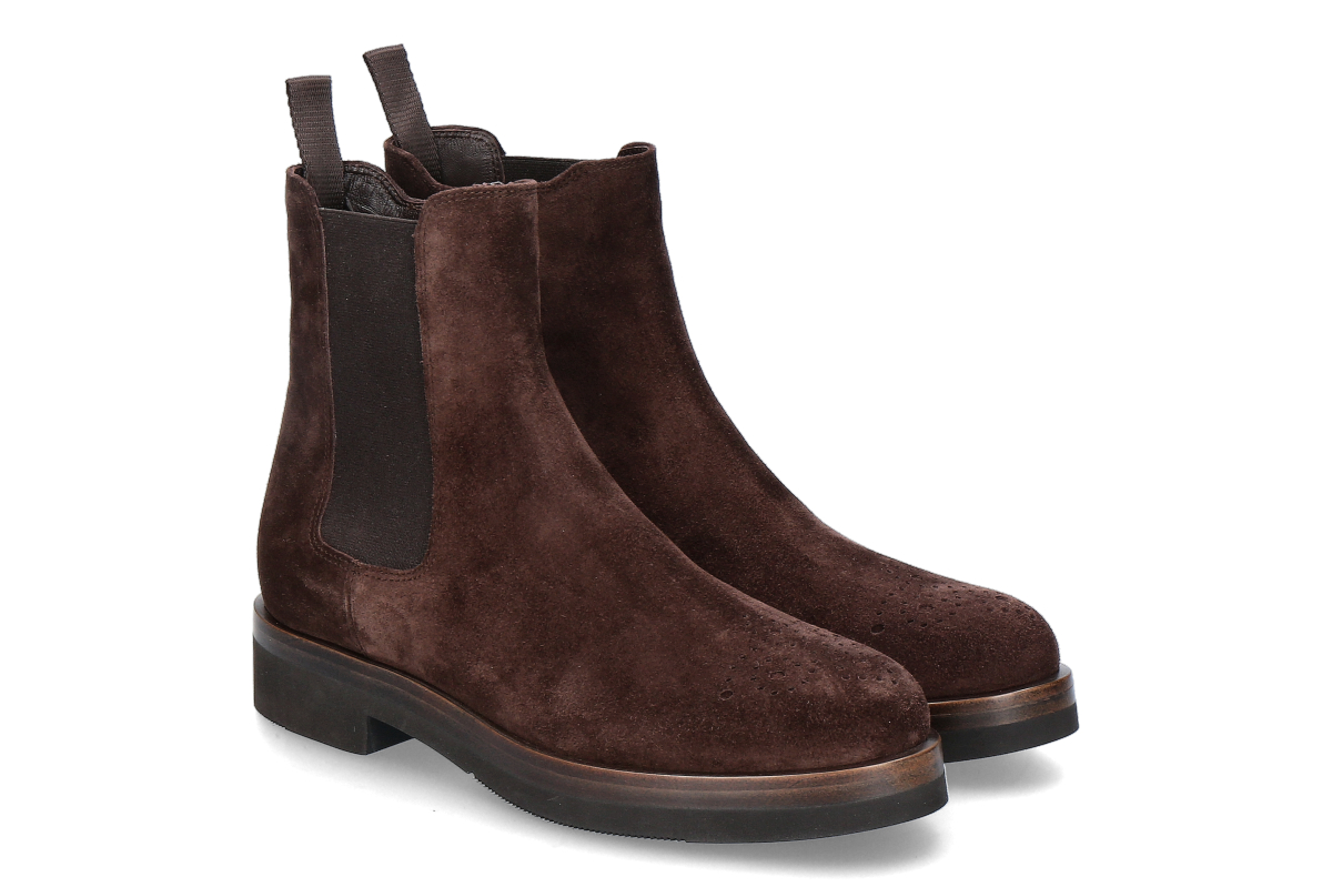 Truman's Damen Stiefelette SETA EBANO- Ebenholzbraun/ dunkelbraun