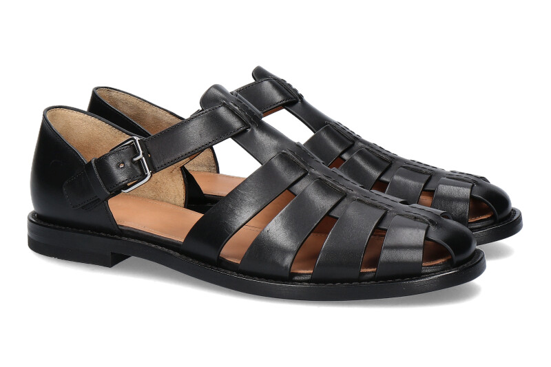 Church's Fisherman NEVADA LEATHER BLACK (43½)